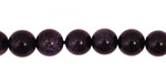 Blue Goldstone Round 8mm