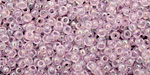 TOHO Dyed Rainbow Lavender Mist Round 8/0 Seed Bead