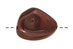 Tagua Nut Espresso Banana Chip 22-29x16-22mm