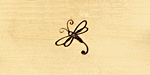 Dragonfly Metal Stamp 6mm