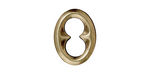 TierraCast Antique Brass (plated) Oval Quatrefoil Link 18x14mm