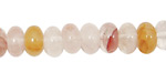 Hematoid Quartz Rondelle 10mm