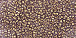 TOHO Gold Lustered Light Tanzanite Round 11/0 Seed Bead