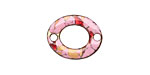 C-Koop Enameled Metal Pink Mix Small Oval Link 18-20x15-16mm