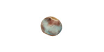 Gaea Ceramic Teal Organic Round 9-10x12-13mm