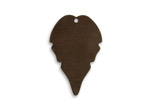 Vintaj Natural Brass Trailing Leaf Altered Blank 18x27mm