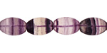 Rainbow Fluorite Rice 14x10mm