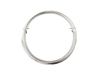 German Style Wire Silver (plated) Square 20 gauge, 2 meters