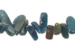 Pacific Blue Apatite Stick 4-7x12-24mm