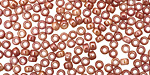TOHO Marbled Opaque Beige/Pink Round 8/0 Seed Bead