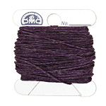 Plum Irish Waxed Linen 4 ply