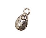 Green Girl Pewter Courage Doll 15x28mm