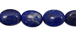 Lapis Flat Oval 16x12mm
