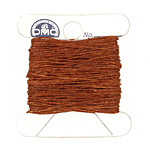 Walnut Brown Irish Waxed Linen 2 ply
