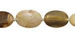 Itasy Jasper Flat Oval 14-17x10mm