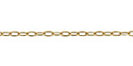 Antique Gold (plated) Drawn Cable Chain
