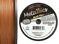 Soft Flex Copper Metallic .014" (Fine) 21 Strand Wire 30ft.