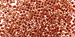 TOHO Gold Lustered African Sunset Cube 1.5mm Seed Bead
