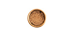 Nunn Design Antique Gold (plated) Small Circle Frame Button 13mm