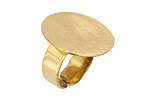Brass Adjustable Circle Ring 24mm