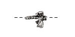 Rustic Charms Sterling Silver Dragonfly 15x12mm