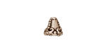 TierraCast Antique Silver (plated) Heirloom Cone 8x9mm
