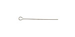 Sterling Silver Eye Pin 1", 24 gauge