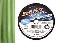 Soft Flex Peridot .019" (Medium) 49 Strand Wire 30ft.
