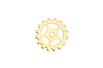 Brass Small Sectioned Gear 16mm