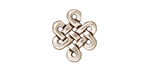TierraCast Antique Silver (plated) Eternity Link 17x15mm