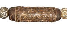 Soocho Jade Carved Barrel 59-62x18-22mm