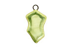 Jangles Ceramic Holly Charm 15-17x27-28mm