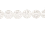 Rock Crystal Star Cut Round 10mm