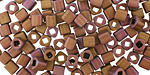 TOHO Matte Mauve Mocha Cube 4mm Seed Bead
