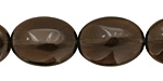 Smoky Quartz Flat Oval 20x15mm