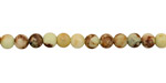 Lemon Chrysoprase (w/matrix) Round 4mm