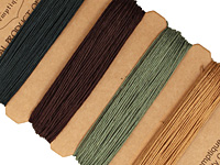 Shades of Camouflage Hemp Twine 10 lb, 42 ft x 4 colors