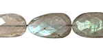 Labradorite Faceted Freeform Slab 23-28x13-14mm