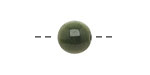 Tagua Nut Forest Green Round 11-12mm