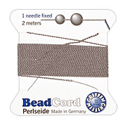 Grey Griffin Nylon Beading Cord Size 6, 2 meters