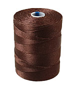 C-Lon Chocolate Micro (.12mm) Bead Cord