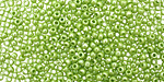 TOHO Opaque Lustered Sour Apple Round 11/0 Seed Bead