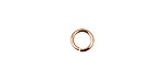 Champagne Anodized Aluminum Jump Ring (Saw Cut) 6mm, 20 gauge (4.1mm inside diameter)
