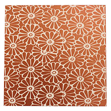 Lillypilly Bronze Daisy Anodized Aluminum Sheet 3"x3", 24 gauge
