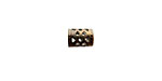 Vintaj Natural Brass Filigree Tube Bead 8mm