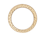 TierraCast Gold (plated) 1 1/4" Radiant Ring 32mm