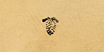Pine Cone Metal Stamp 5mm