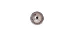 TierraCast Rhodium (plated) Classic Dome Bead Cap 6x9mm