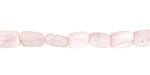 Kunzite Irregular Thin Pillow 8x6mm