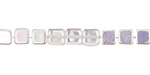 Czech Glass Crystal AB Square 6mm